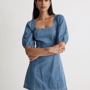 Madewell Maisie Denim Mini Dress Size 2